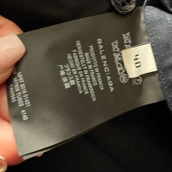 BALENCIAGA Oversized Poplin Shirt - Picture 12 of 12